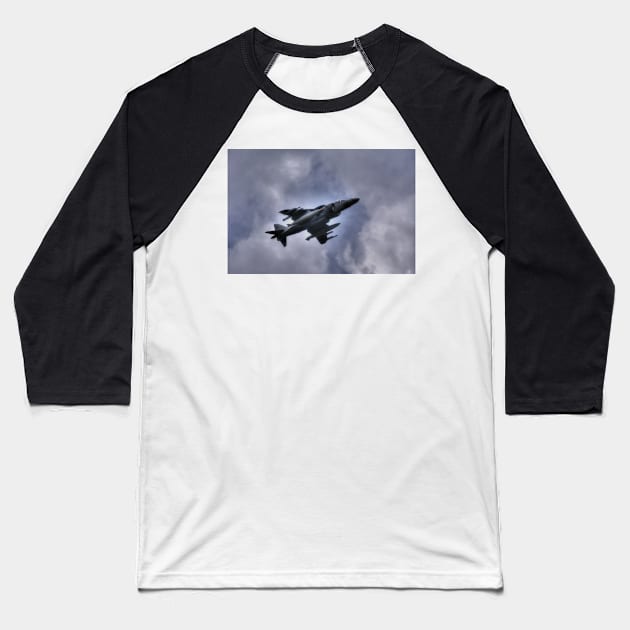 AV-8B Harrier ll Baseball T-Shirt by Nigdaw